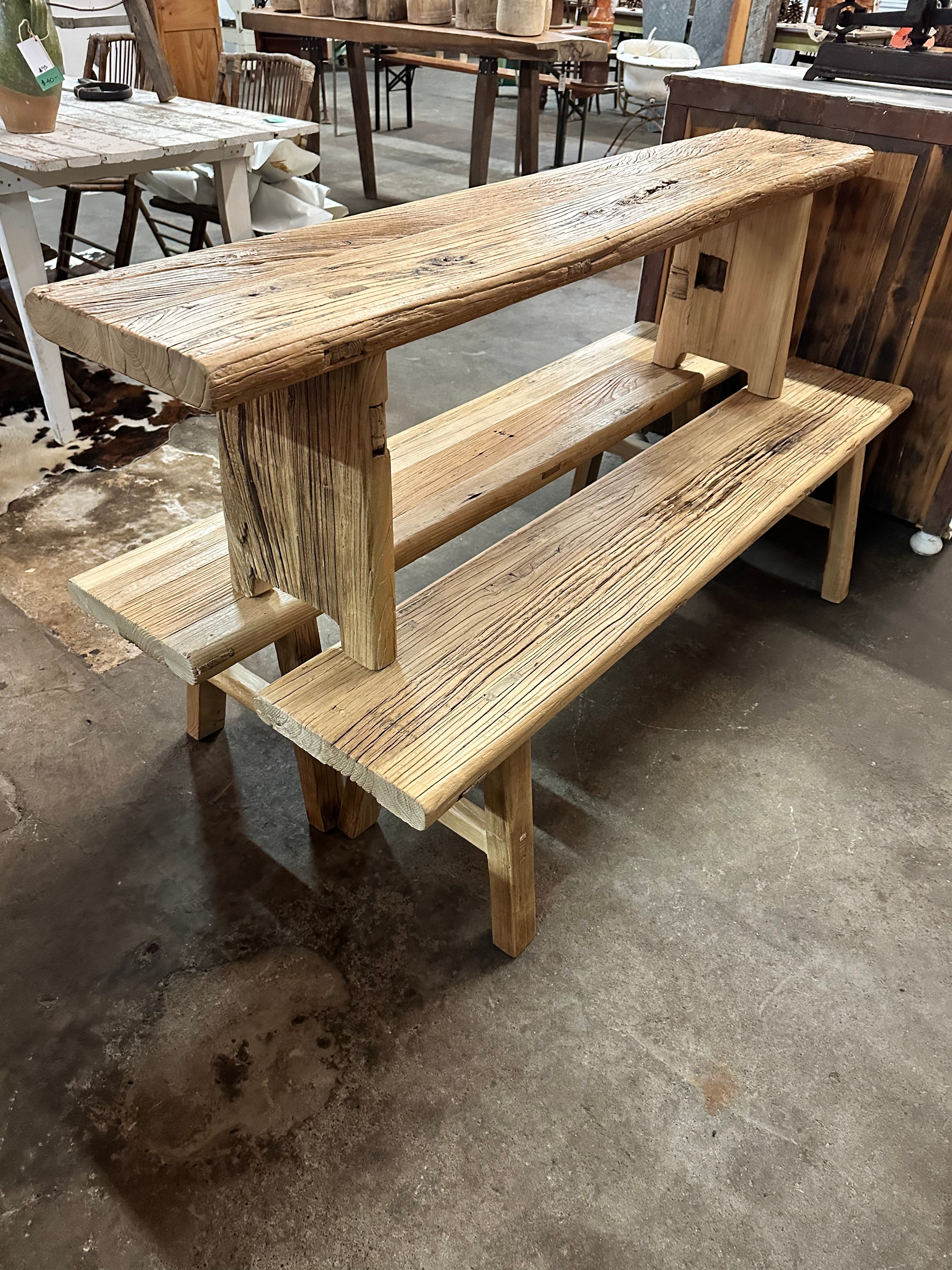 Benches - Elm Wood
